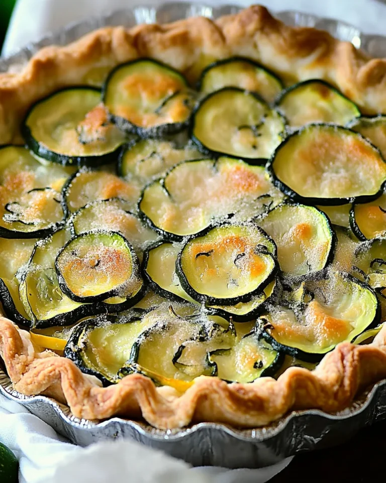 Scarpaccia Zucchini Tart