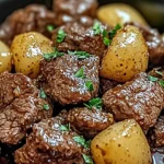 Slow Cooker Garlic Butter Beef