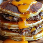 Smash Burger Pancakes Delight