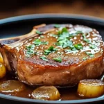 Smothered Boneless beef Chops