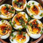 Spicy Chili Garlic Eggs