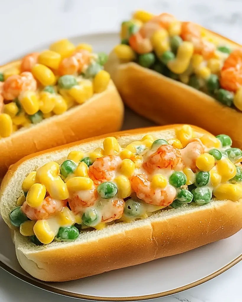 Spicy seafood sandwich