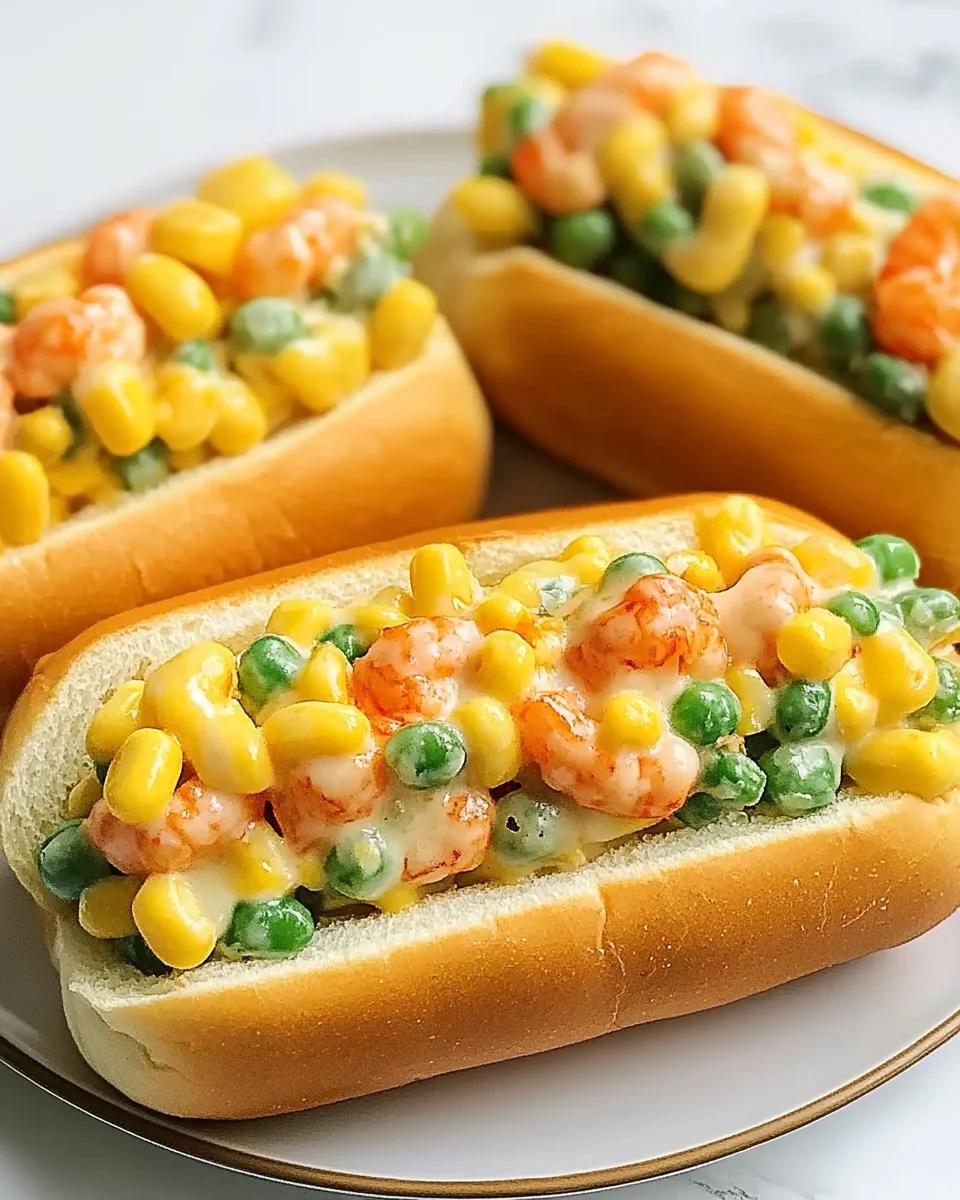Spicy seafood sandwich