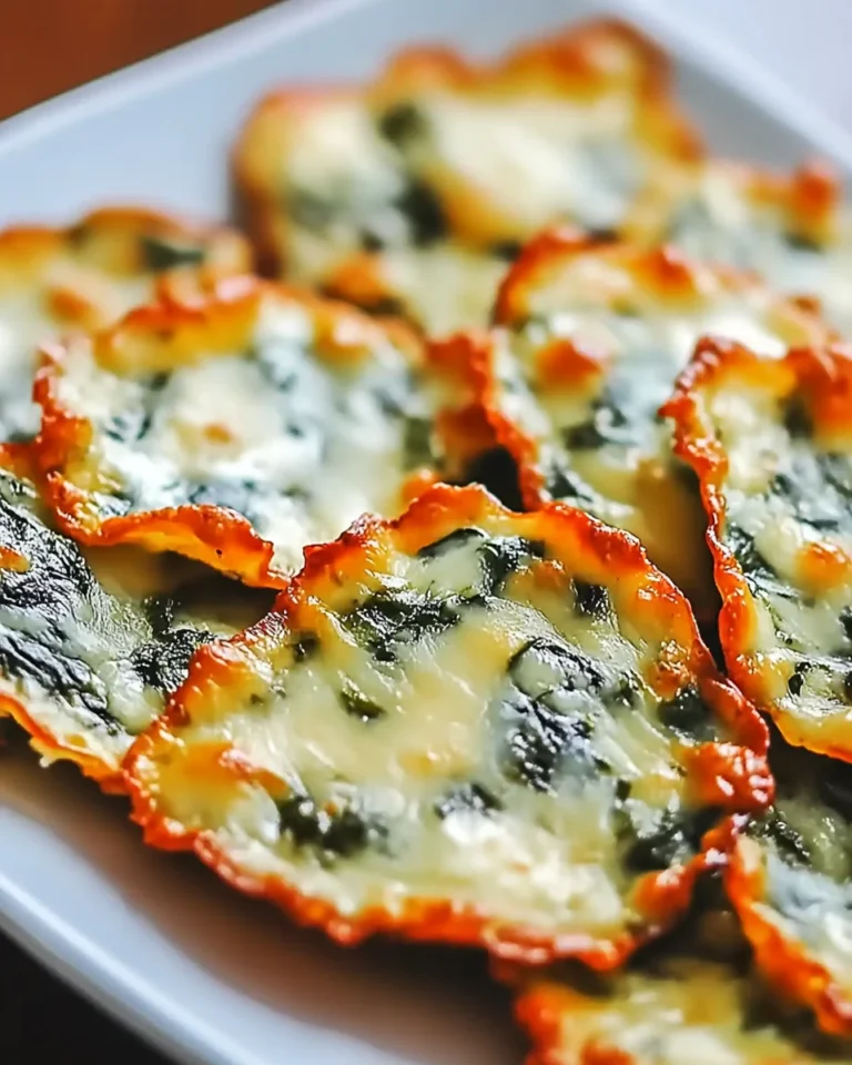 Spinach Dip and Cheese Bites