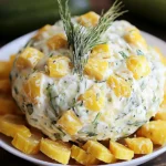 Tangy pickle party appetizer