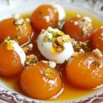 Turkish Poached Apricots Delight
