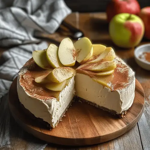 Apple Cider Cheesecake