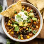 Black Bean Chili (Vegetarian)