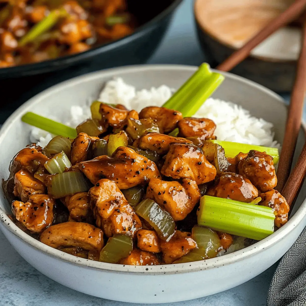 Black Pepper Chicken