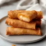 Crispy Pumpkin Cream Cheese Egg Rolls