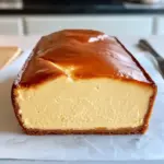 Loaf Pan Basque Cheesecake