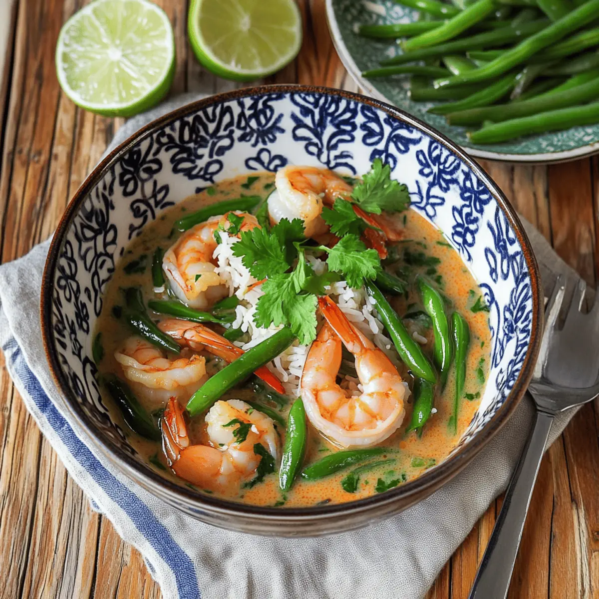 Easy Thai Shrimp Curry with Green Curry Paste