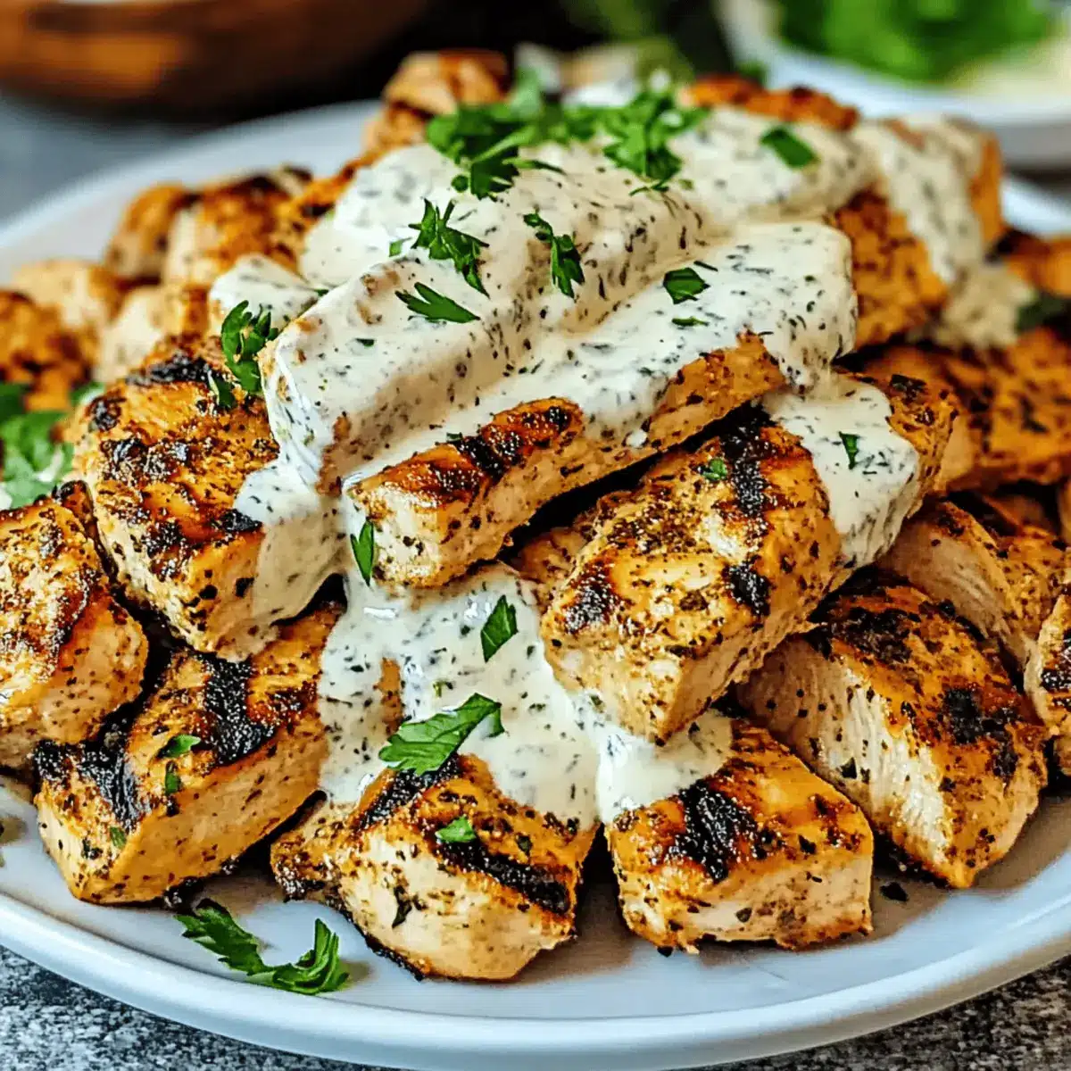 Chicken Shawarma with Garlic Sauce