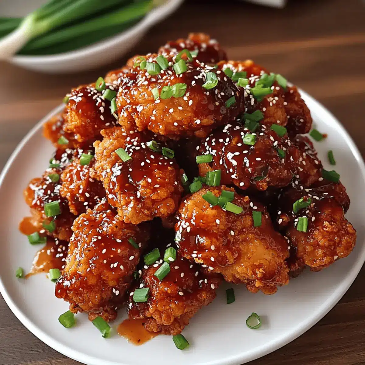 Sweet & Spicy Korean Fried Chicken