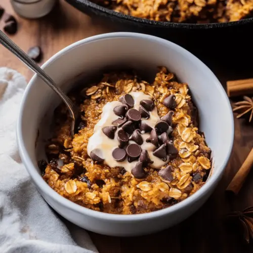 Pumpkin Baked Oatmeal