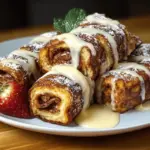 Delicious Cinnamon Roll French Toast Roll-Ups