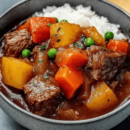 Hawaii Style Beef Stew