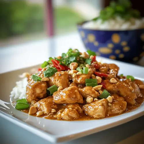 Thai Peanut Chicken Recipe