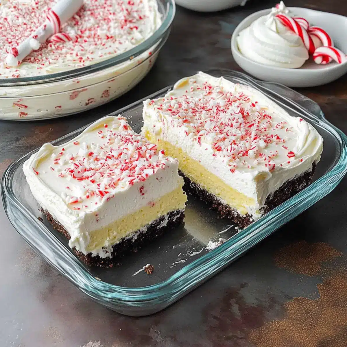 Candy Cane Dessert