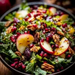 Christmas Salad with Honey Mustard Dressing