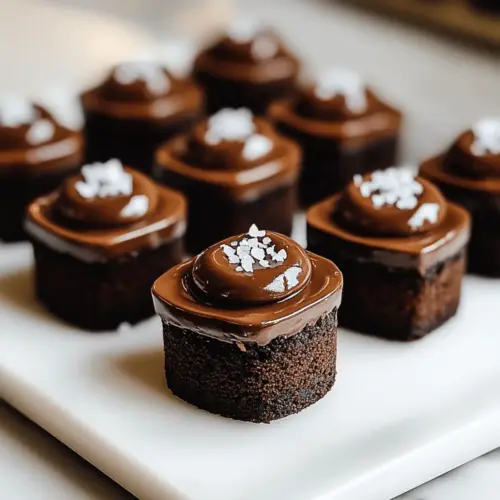 Brownie Petit Fours