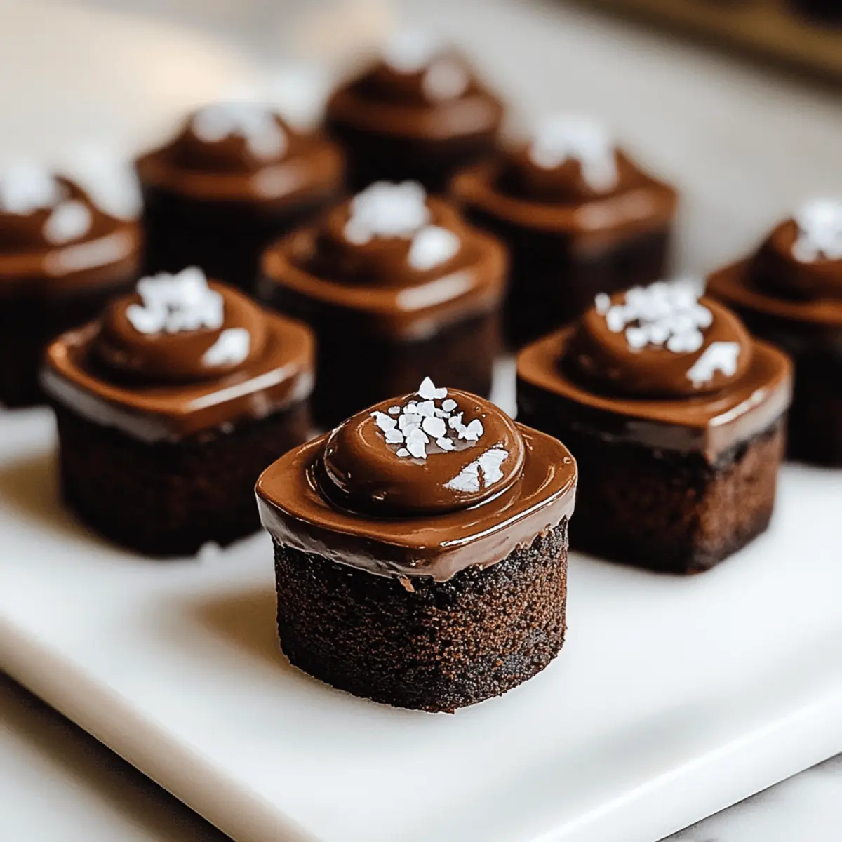 Brownie Petit Fours