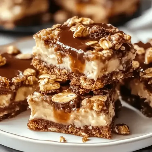 Caramel Apple Cheesecake Bars