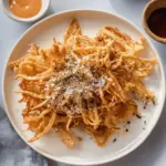 Fried Enoki Mushroom