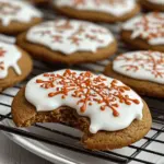 Frosted Gingerbread Cookies