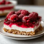 Gluten-Free Raspberry Pretzel Salad