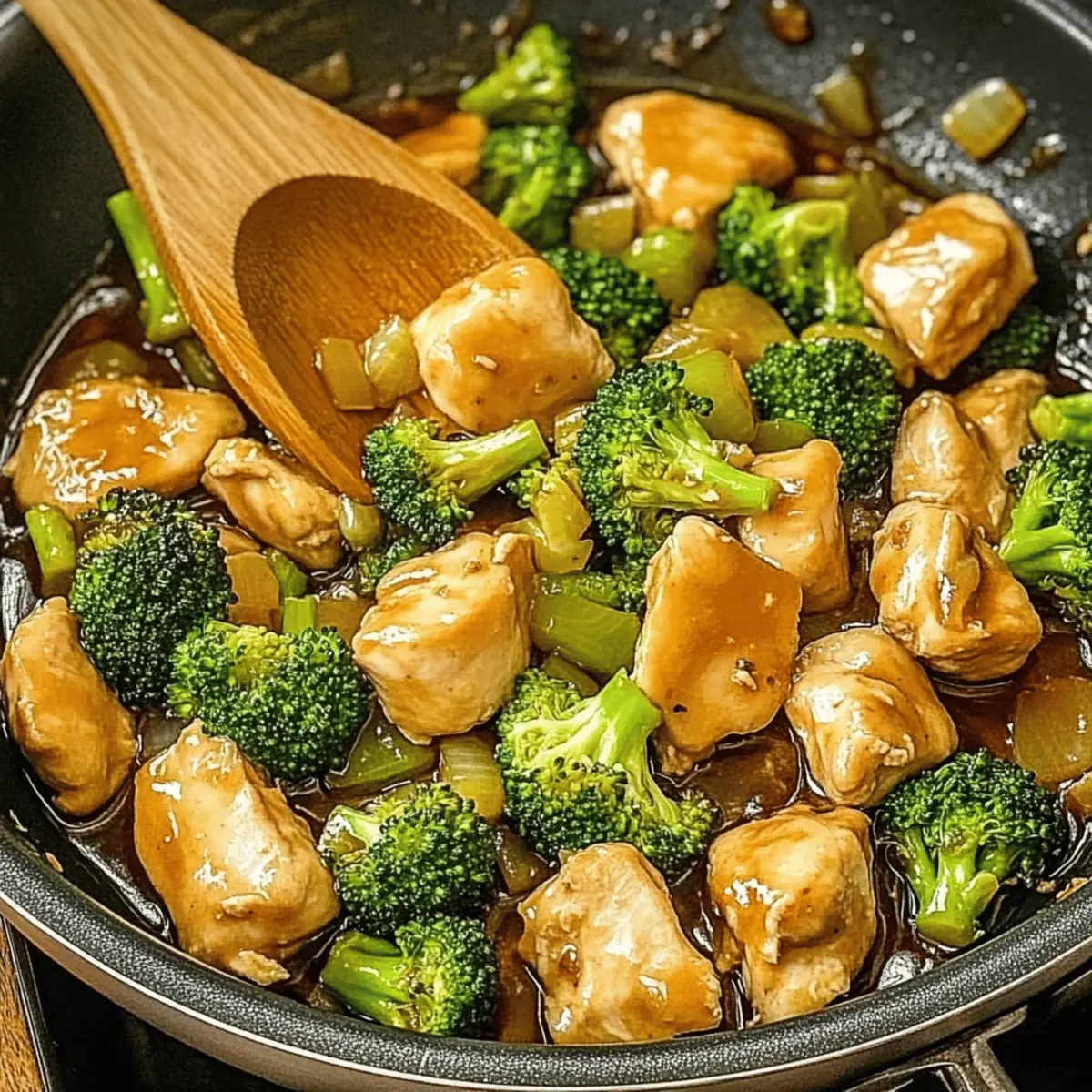 One-Skillet Chicken and Broccoli Dinner