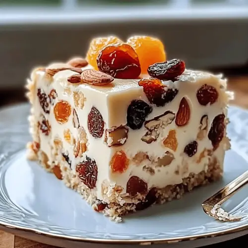 White Fruitcake Recipe