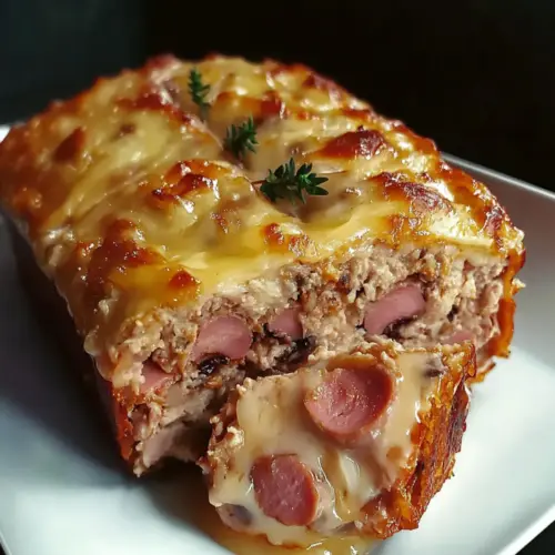 Chicken Cordon Bleu Meatloaf