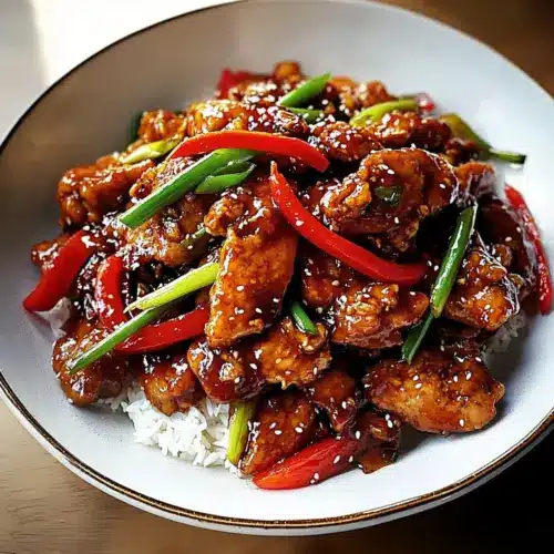 Spicy Stir-Fried Mongolian Chicken