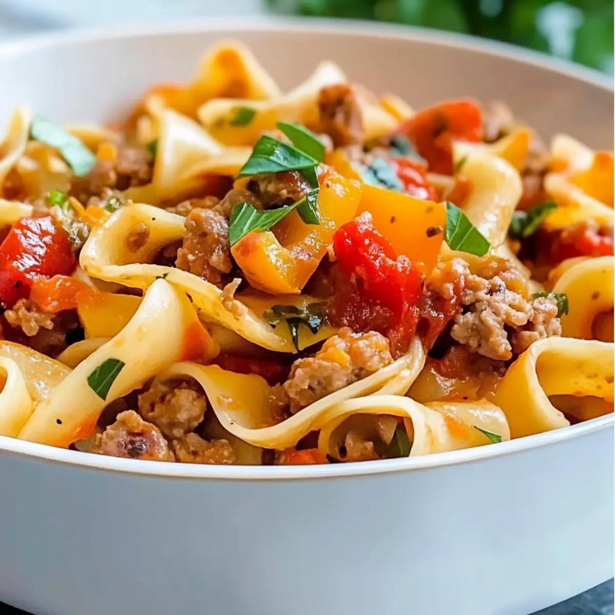 Italian Drunken Noodles