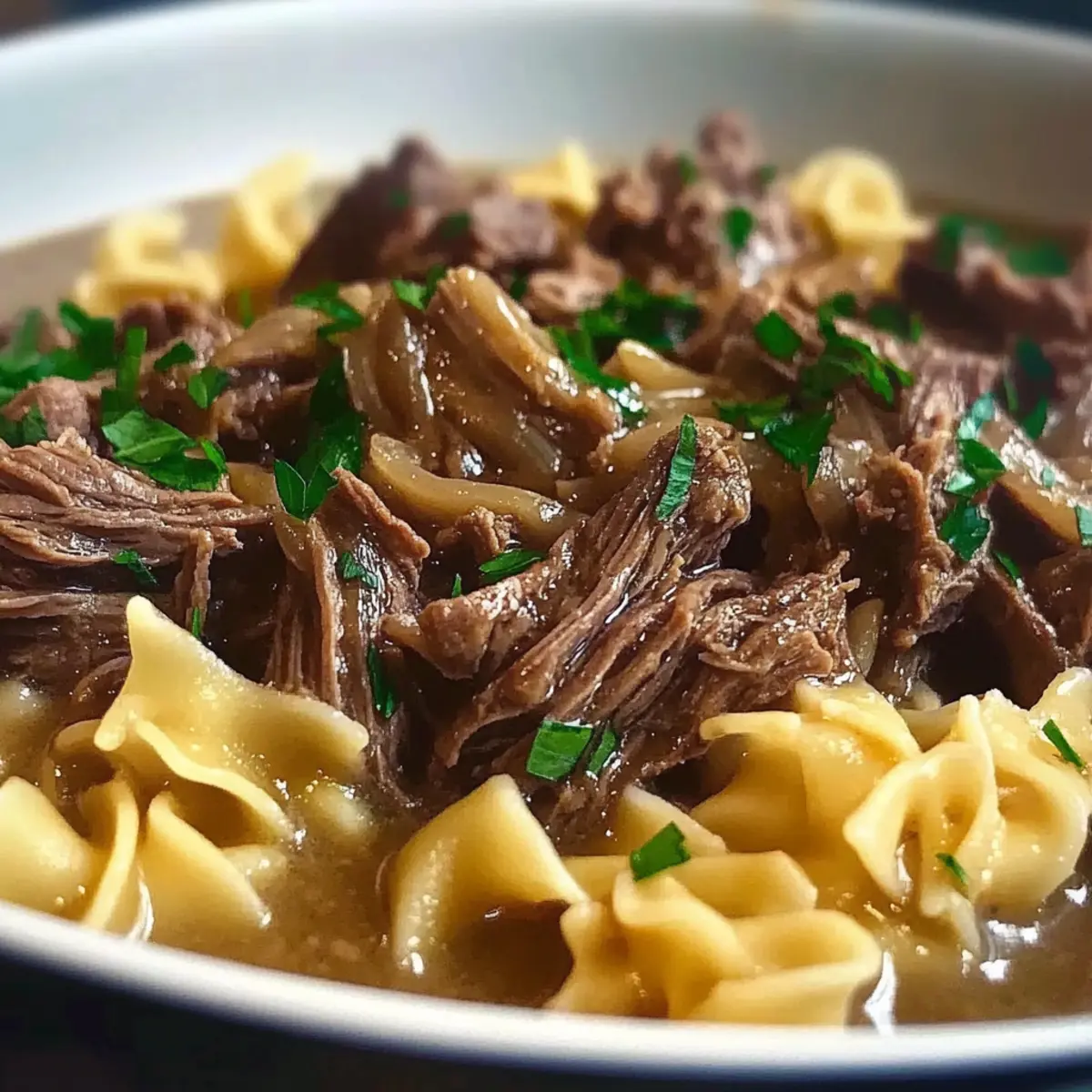 Crock pot Beef & Noodles