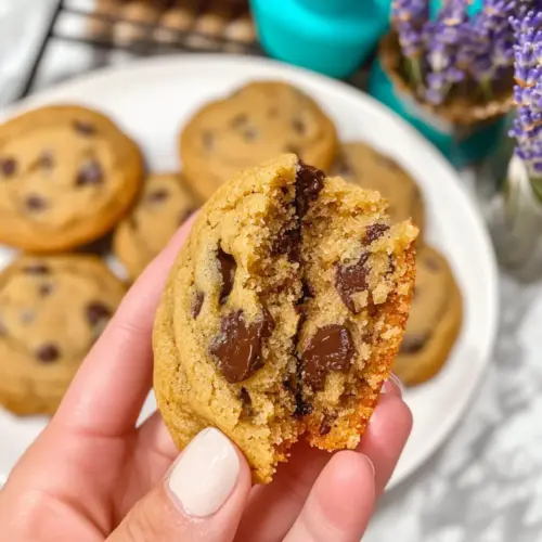 Lavender Chocolate Chip Cookies