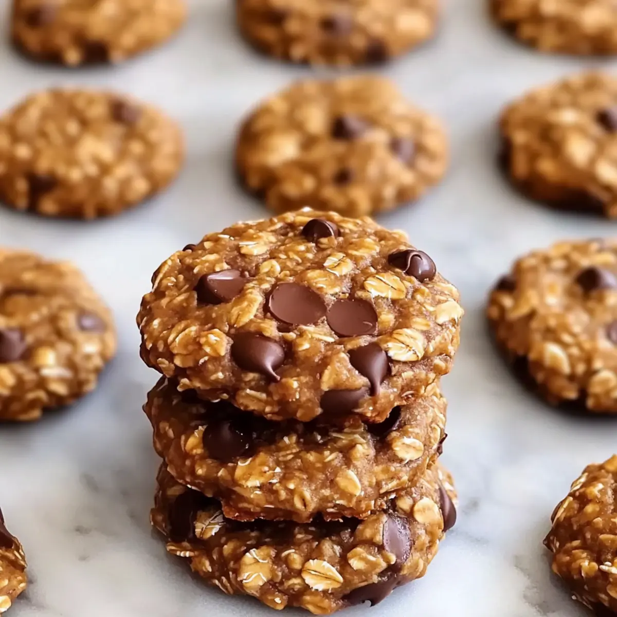 No Bake Oatmeal Cookies