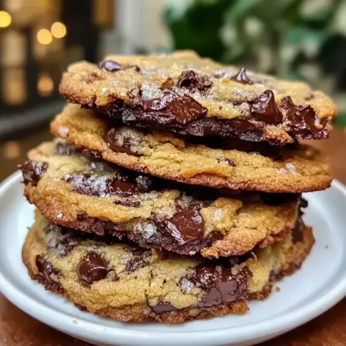 Thick Chocolate Chip Cookies