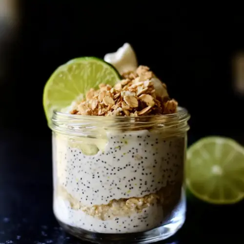 Key Lime Pie Overnight Oats