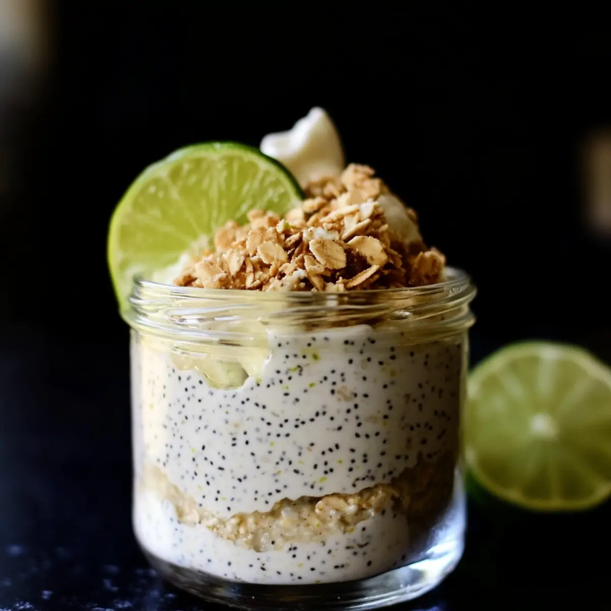 Key Lime Pie Overnight Oats