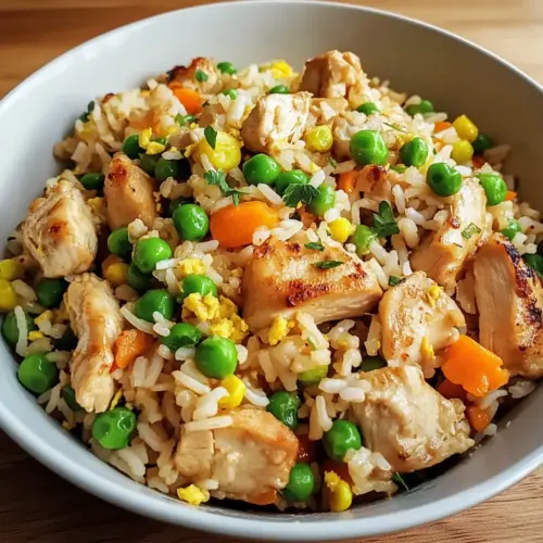 Crockpot Chicken Fried Rice