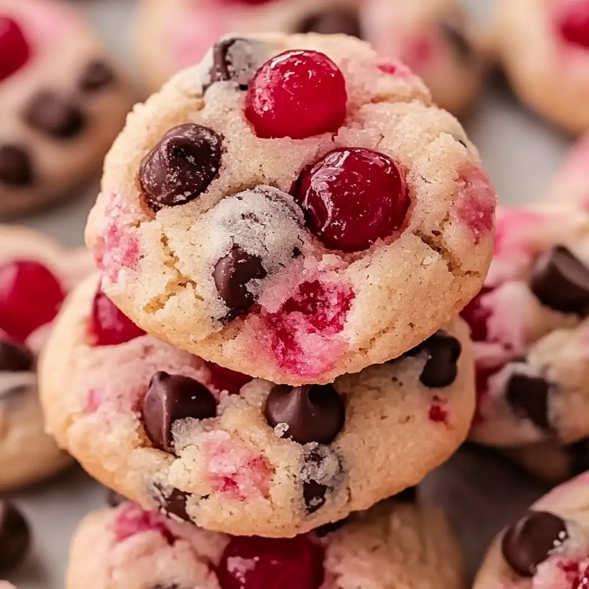 Maraschino Cherry Cookies