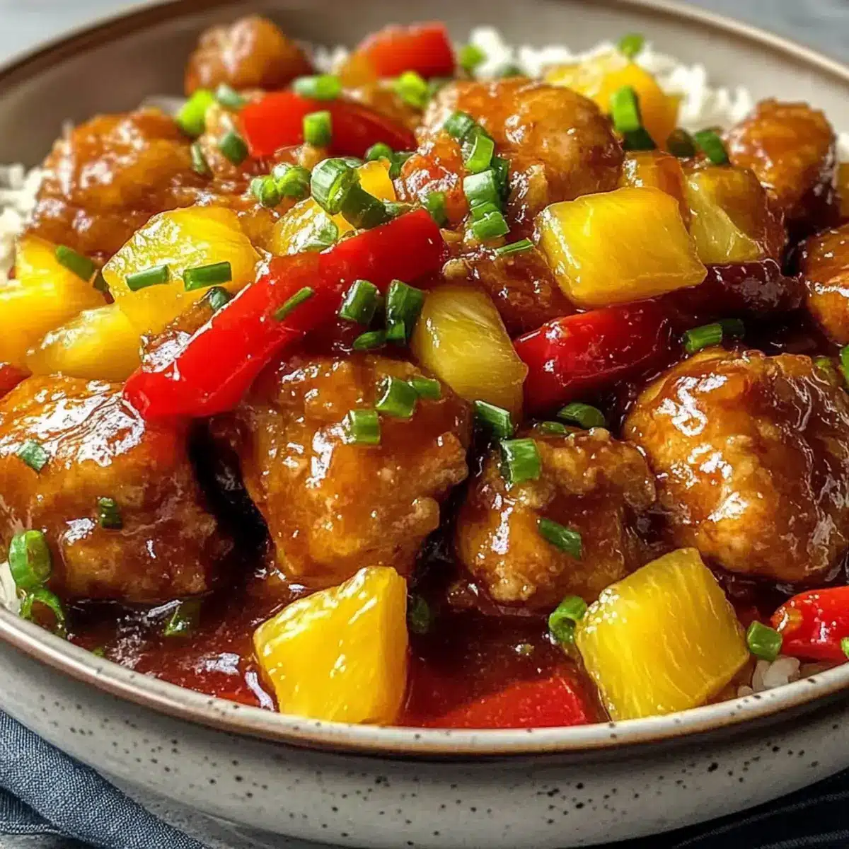 Crockpot Sweet and Sour Chicken