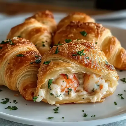 Shrimp & Crab Stuffed Crescent Bombs