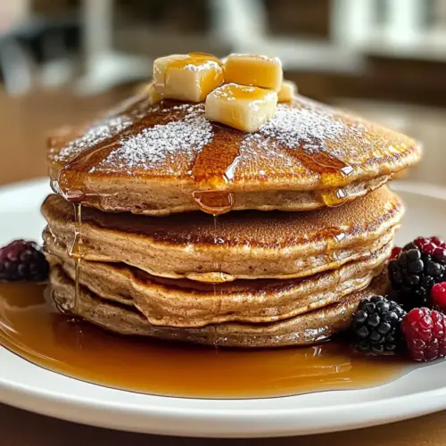 Cinnamon Brown Sugar Pancakes