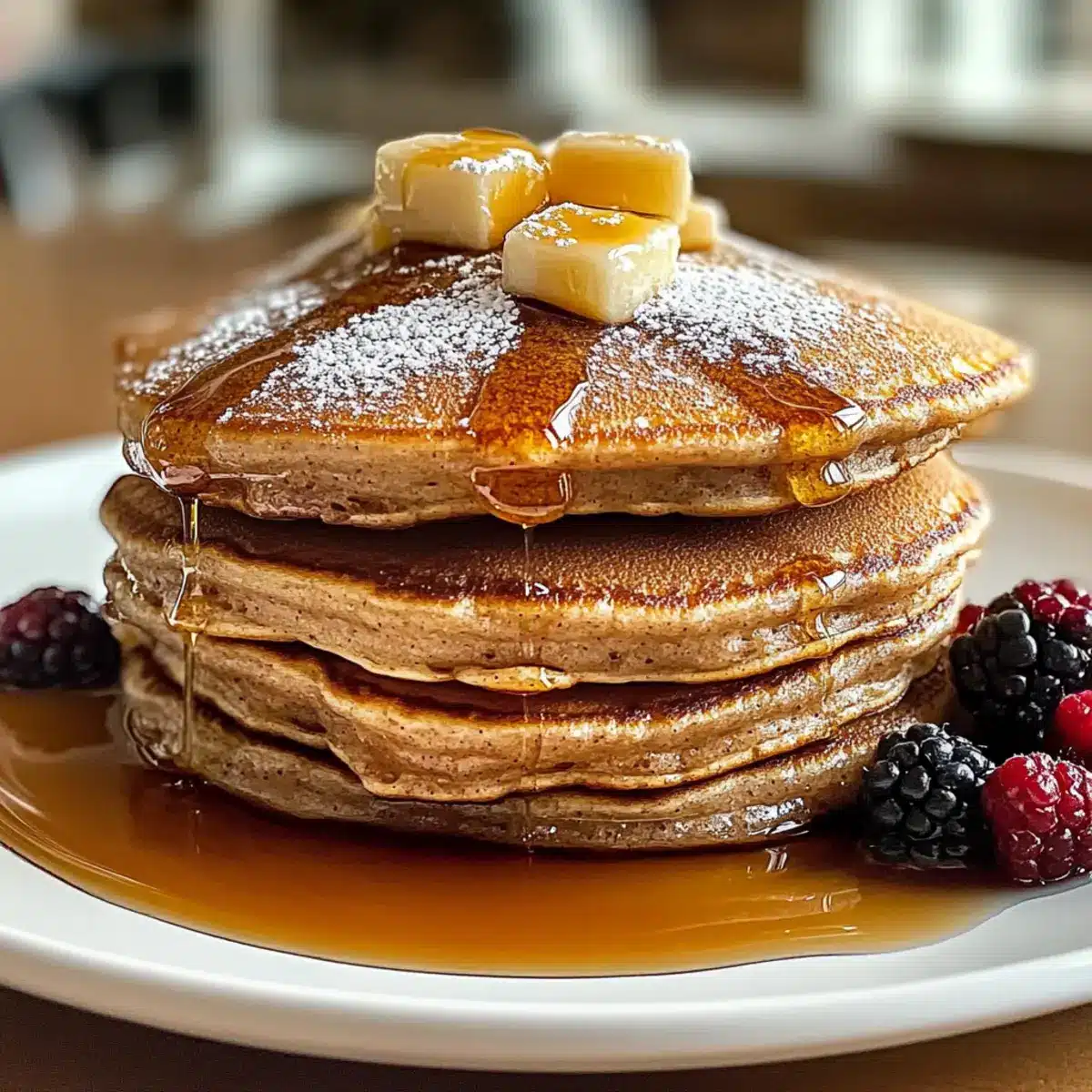 Cinnamon Brown Sugar Pancakes