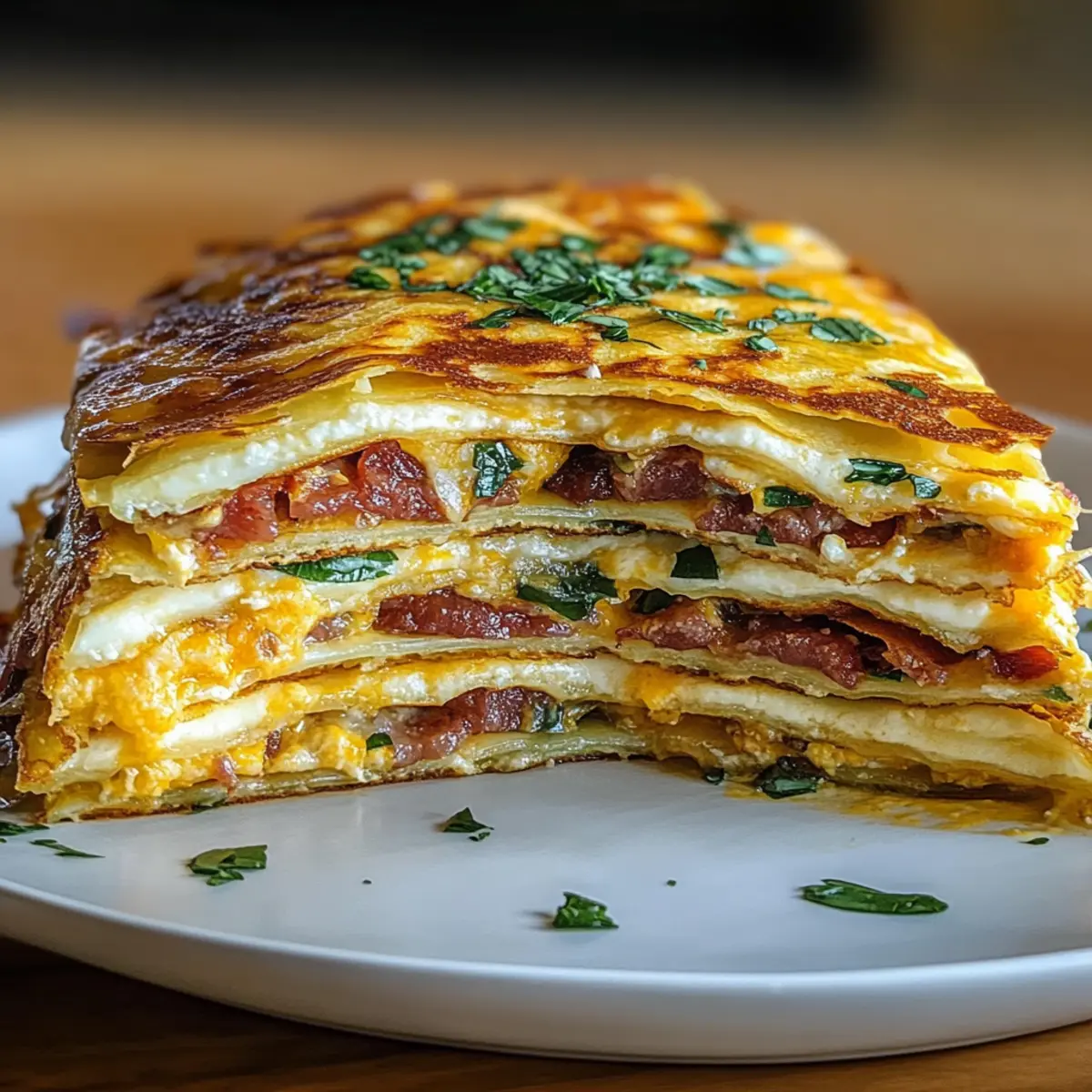Pancake Lasagna