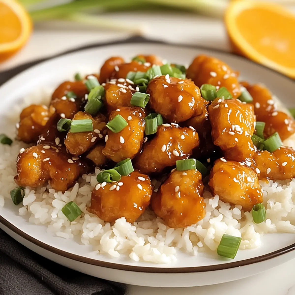 Gluten Free Orange Chicken