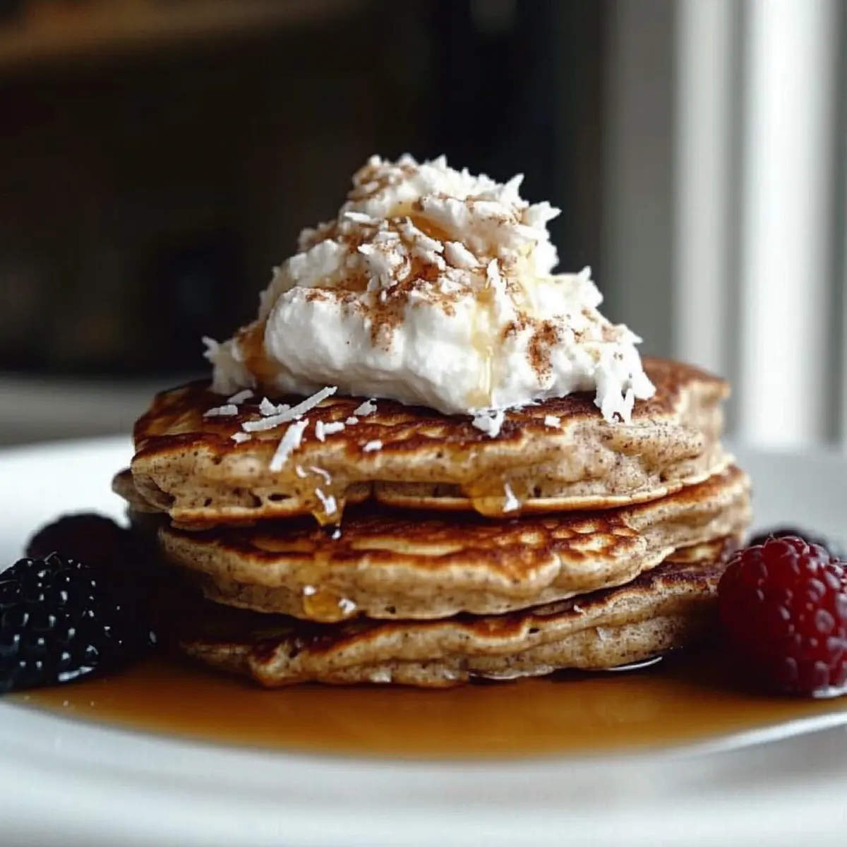 Chai-Spiced Oat Pancakes
